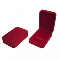 Подарочная коробка Apexto Box, бордовая, бархатная (AP-BOX-GIFT-RD)
