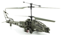 Радиоуправляемая модель вертолета Syma Apache AH-64 S109G с гироскопом 